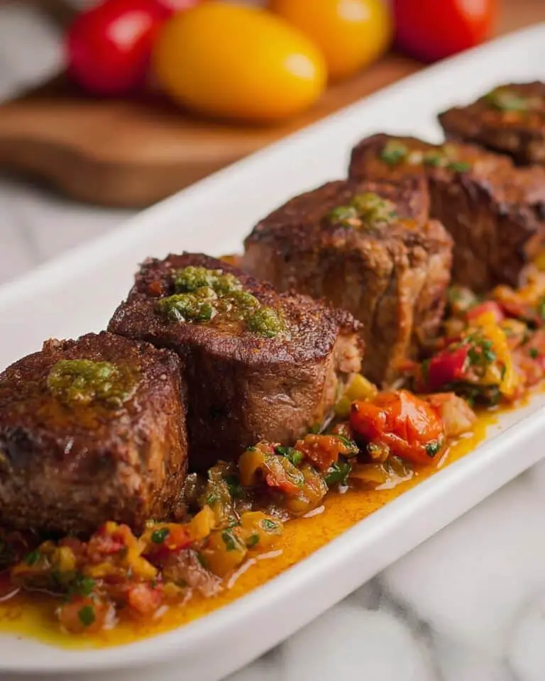 Pan-Roasted Beef Tenderloin Medallions Recipe