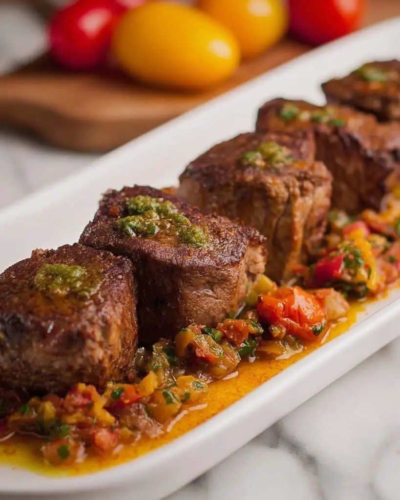 Pan-Roasted Beef Tenderloin Medallions Recipe