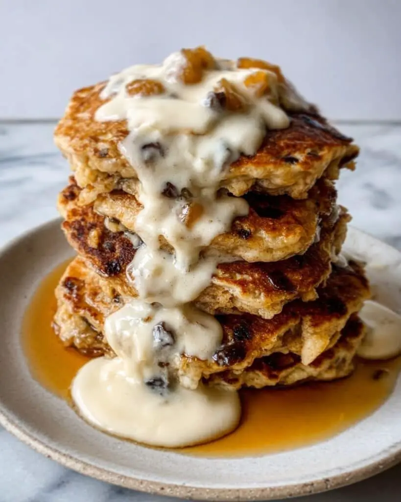 Apple and Cinnamon Barley Pancakes Recipe