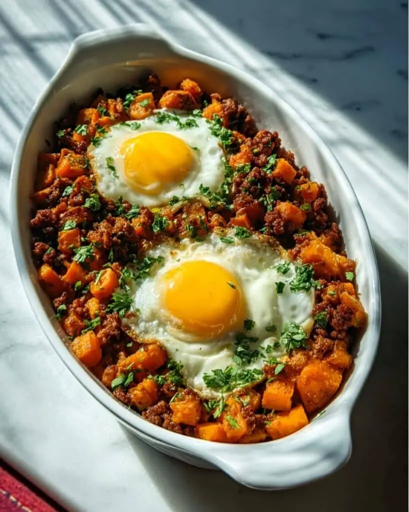 Barley and Sweet Potato Breakfast Hash Recipe