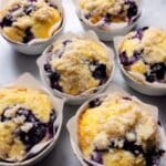 Barley Breakfast Muffins with Blueberries and Lemon Recipe