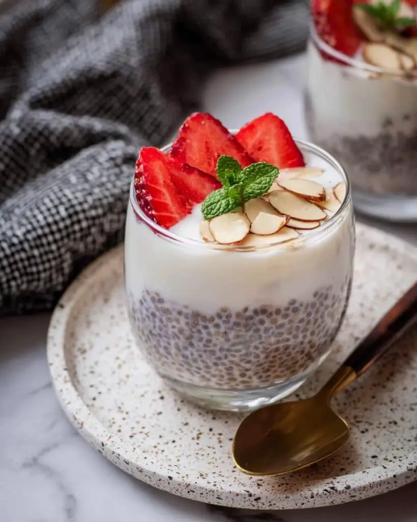 Barley and Chia Breakfast Pudding Recipe