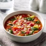 Vegan Crockpot Minestrone Soup Recipe