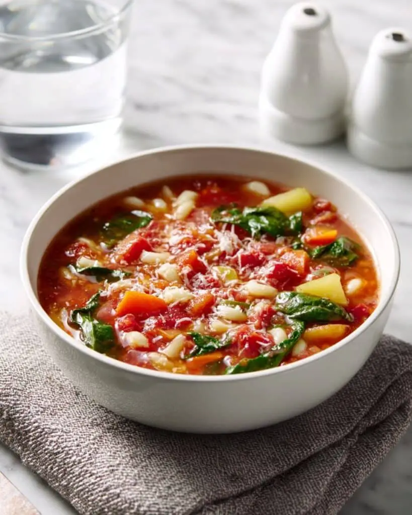 Vegan Crockpot Minestrone Soup Recipe