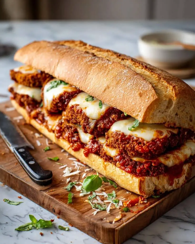 Chicken Parmesan Subs Recipe