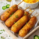 Jalapeño Cheesy Corn Dogs Recipe