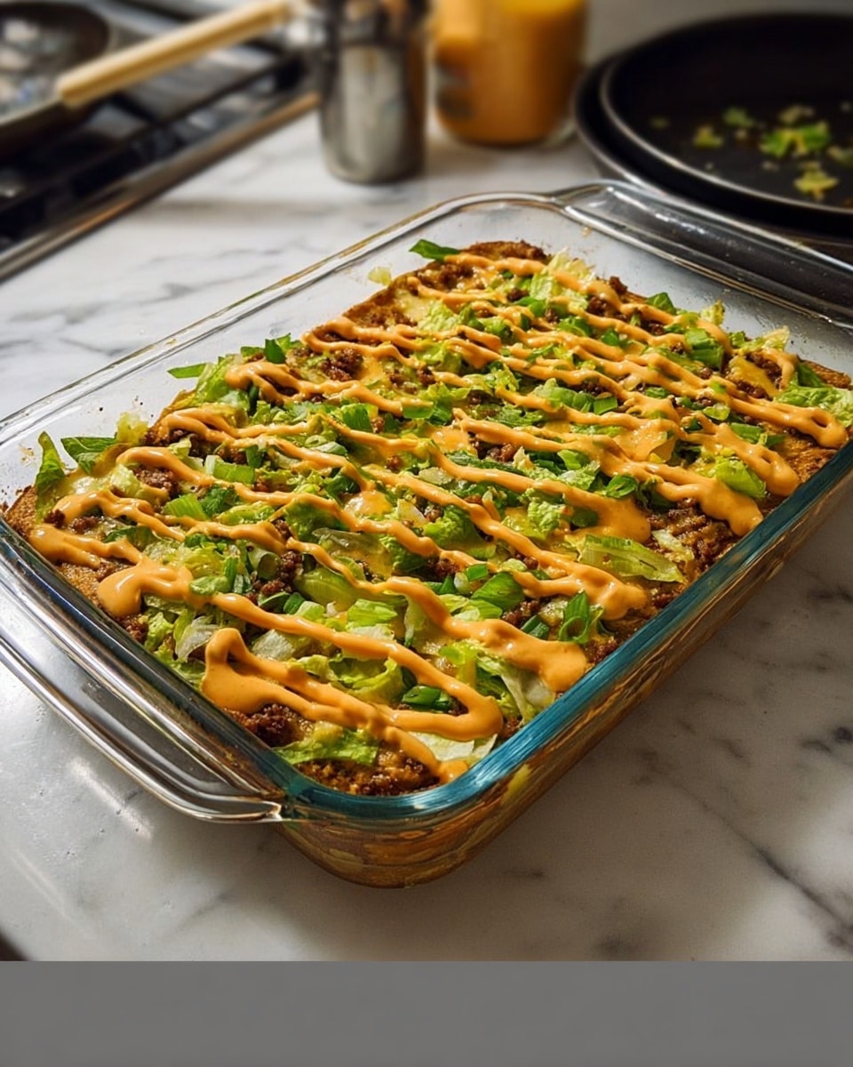 A rectangular white baking dish filled with a creamy pasta casserole topped with a golden brown, crispy breadcrumb crust mixed with chopped herbs, covering the entire surface. A serving spoon lifts a portion from one corner, revealing creamy noodles with visible green peas and chunks of white meat beneath the crunchy top layer. The dish sits on a white marbled surface with a reddish-brown cloth partially underneath, creating a warm and inviting setting. photo taken with an iphone --ar 4:5 --v 7
