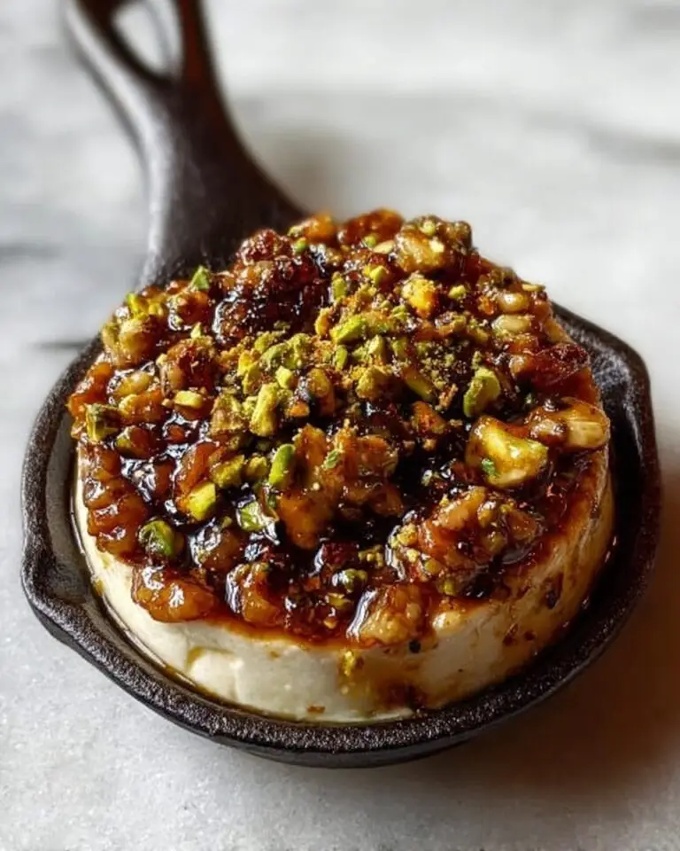 Baked Brie with Honey and Nuts Recipe