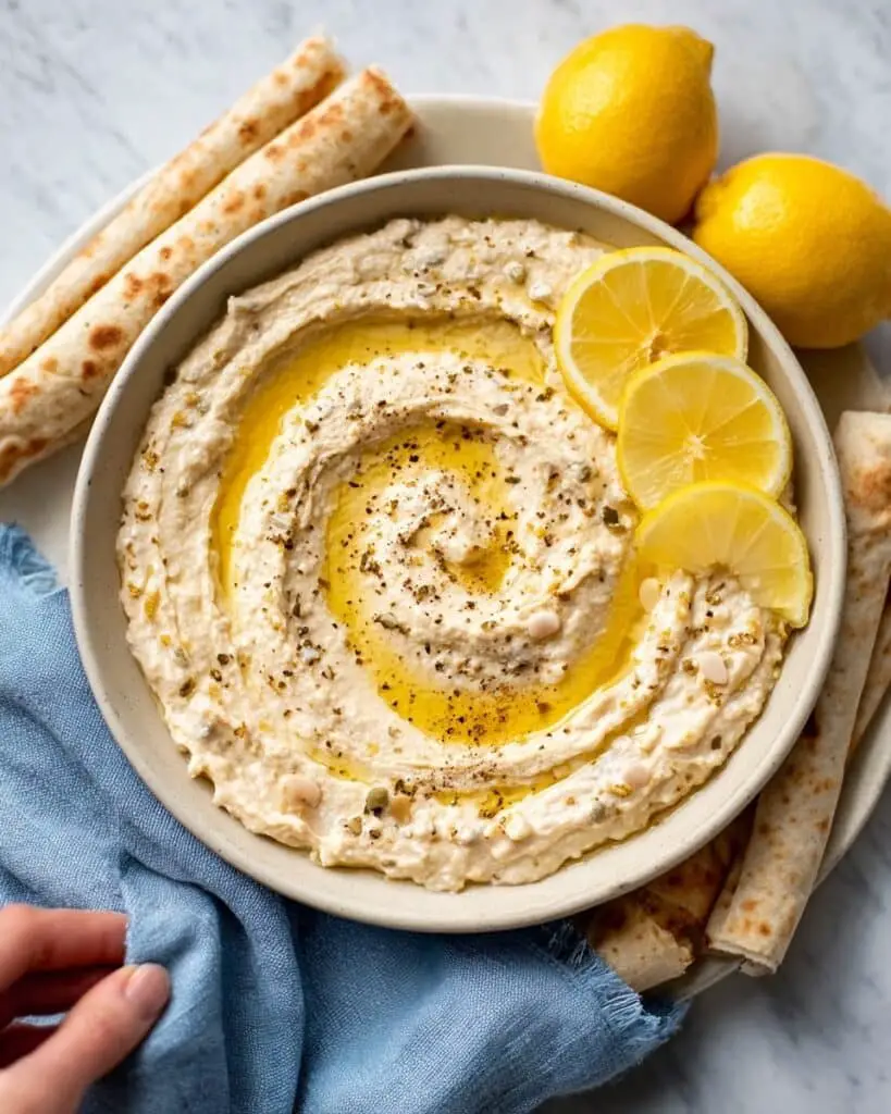 Creamy White Bean Hummus Recipe