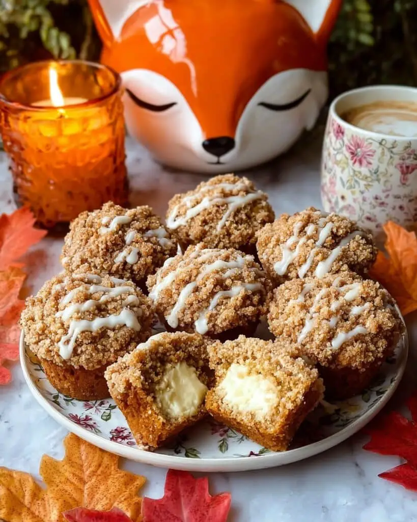 Cottage Cheese Pumpkin Streusel Muffins Recipe