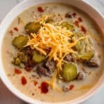 Cheeseburger Soup Recipe