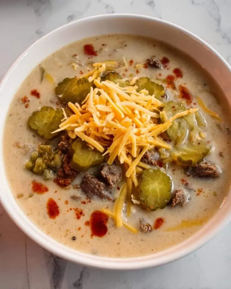 Cheeseburger Soup Recipe