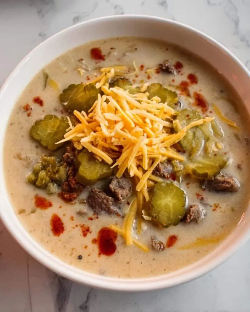 Cheeseburger Soup Recipe