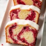 Glazed Cranberry Swirl Loaf Recipe