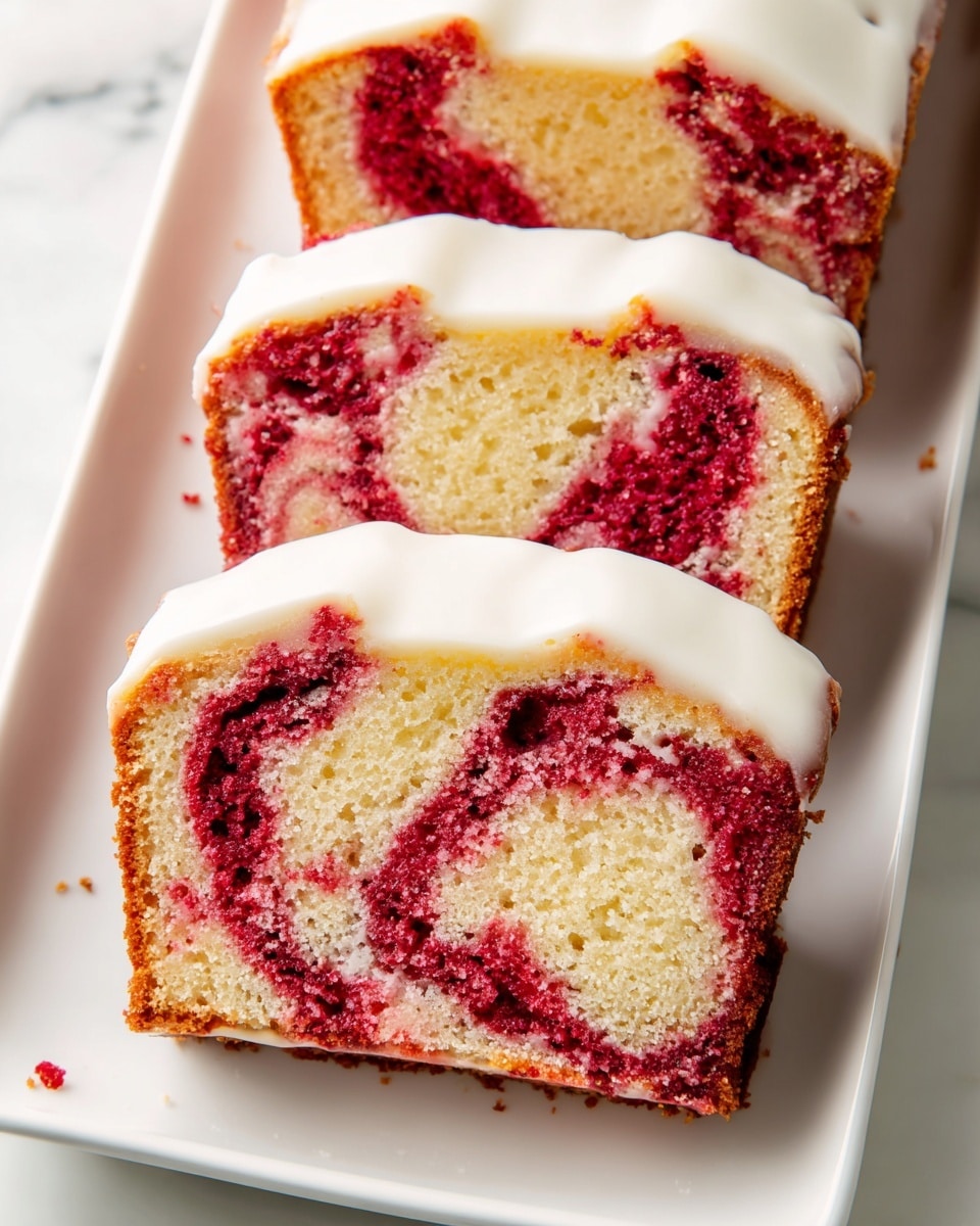 Glazed Cranberry Swirl Loaf Recipe