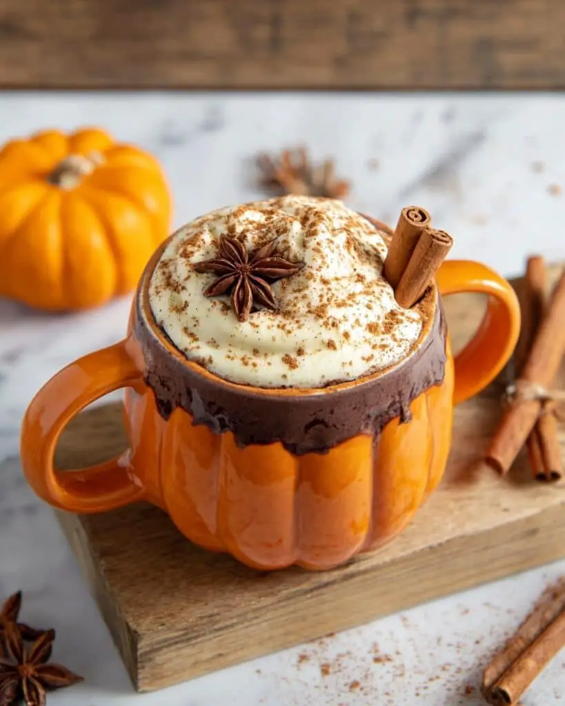 Pumpkin Spice Hot Chocolate Recipe