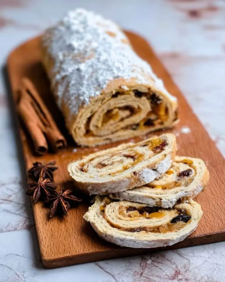 Stollen Butter Rolls: A Soft and Buttery Holiday German-Inspired Bread Recipe