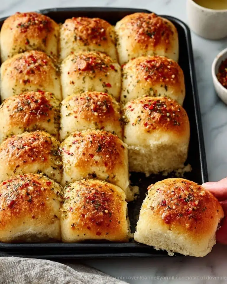 Holiday Herb-Cheese Rolls Recipe