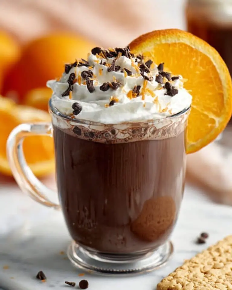 Orange Hot Chocolate with Zest Recipe