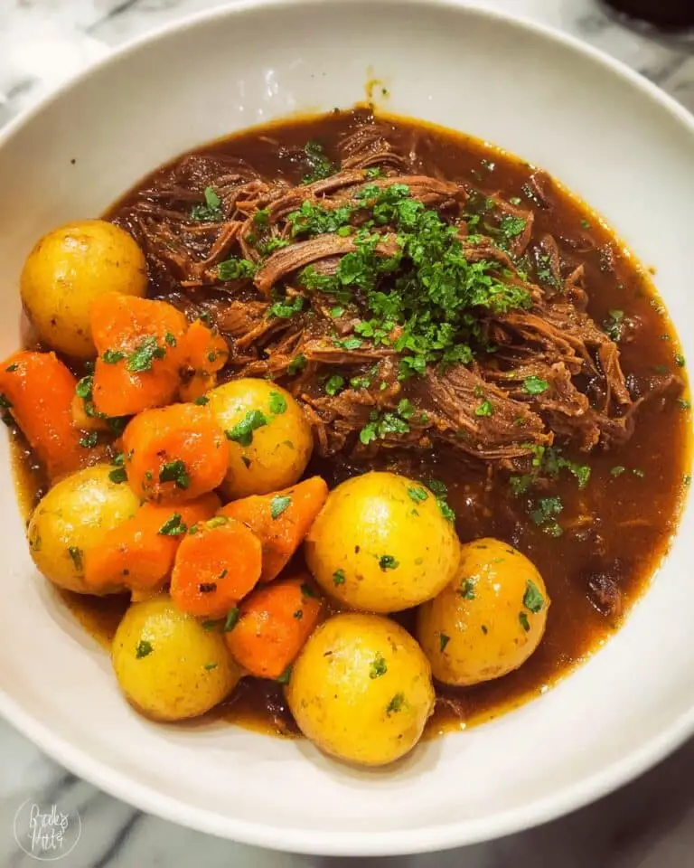 Instant Pot Pot Roast with Potatoes and Carrots Recipe
