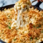 No-Bake Stovetop Mac and Cheese with Crispy Panko Topping Recipe