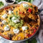 Easy Chicken Burrito Casserole Recipe