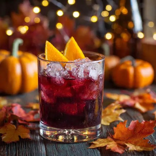 Pumpkin Sazerac (Non-Alcoholic Fall Mocktail) Recipe - Recipe Image