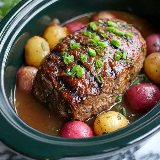 Ribeye Steak in Crockpot Recipe - Recipe Image