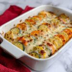 Meaty Zucchini Casserole With Ground Beef Recipe