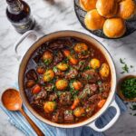 Dutch Oven or Slow Cooker Guinness Beef Stew Recipe