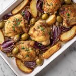 Middle Eastern Spiced Braised Chicken Tray Bake Recipe