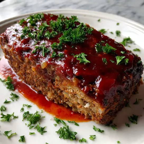 Classic Air Fryer Meatloaf Recipe - Recipe Image