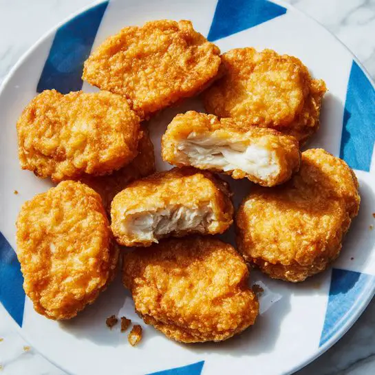 Crispy Air Fryer Frozen Chicken Nuggets Recipe - Recipe Image