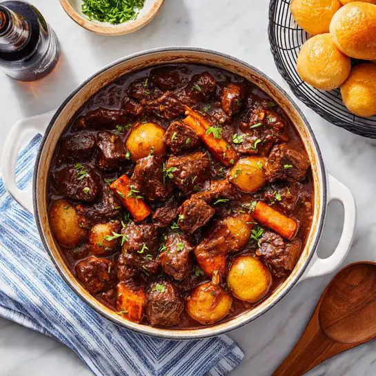 Dutch Oven or Slow Cooker Guinness Beef Stew Recipe 5 Dutch Oven or Slow Cooker Guinness Beef Stew Recipe - Recipe Image