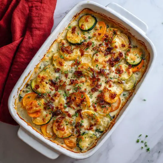 Meaty Zucchini Casserole With Ground Beef Recipe 5 Meaty Zucchini Casserole With Ground Beef Recipe - Recipe Image