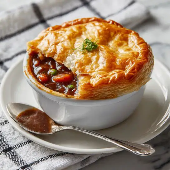 Steak and Ale Pot Pies Recipe - Recipe Image
