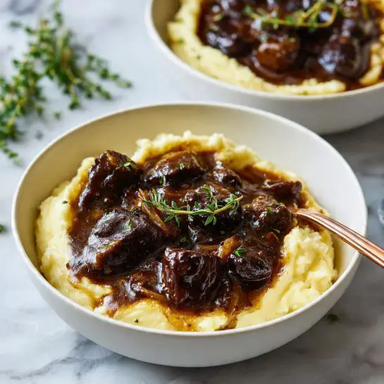 Red Wine-Braised Short Ribs Recipe - Recipe Image