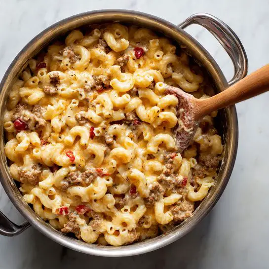 Instant Pot Chili Mac and Cheese Recipe - Recipe Image