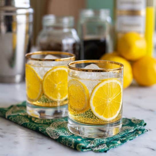 Elderflower Tea Cocktail Recipe - Recipe Image