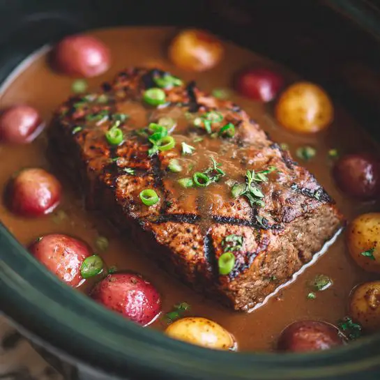Ribeye Steak in Crockpot Recipe