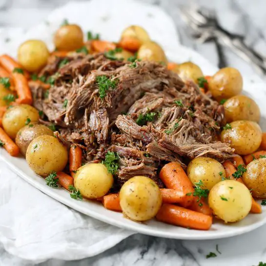 Easy Crock Pot Beef Roast Recipe