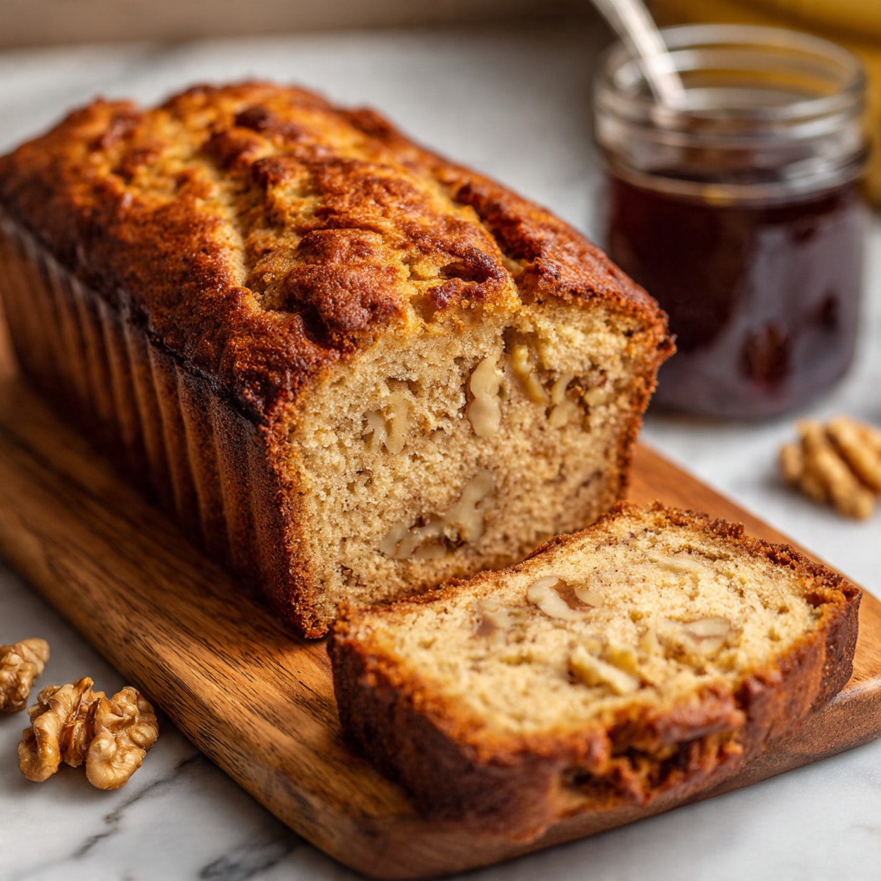 Maple Walnut Bread Recipe - Recipe Image