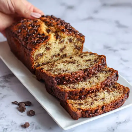 Chocolate Chip Banana Bread Recipe - Recipe Image