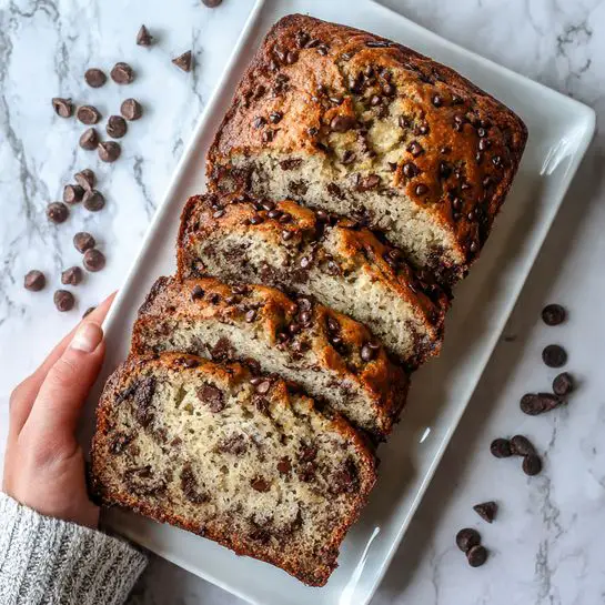Chocolate Chip Banana Bread Recipe
