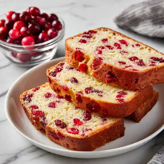 Spiced Cranberry Walnut Bread Recipe