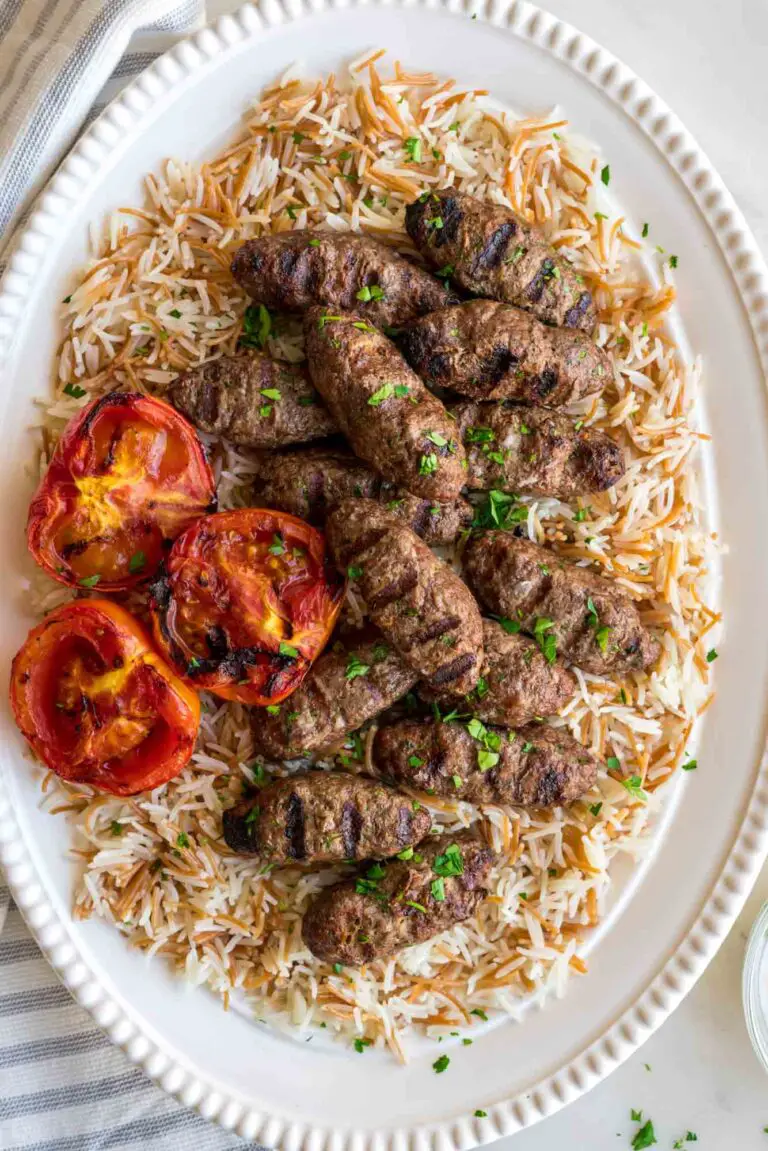 Flavorful Beef Kofta Kebabs Recipe