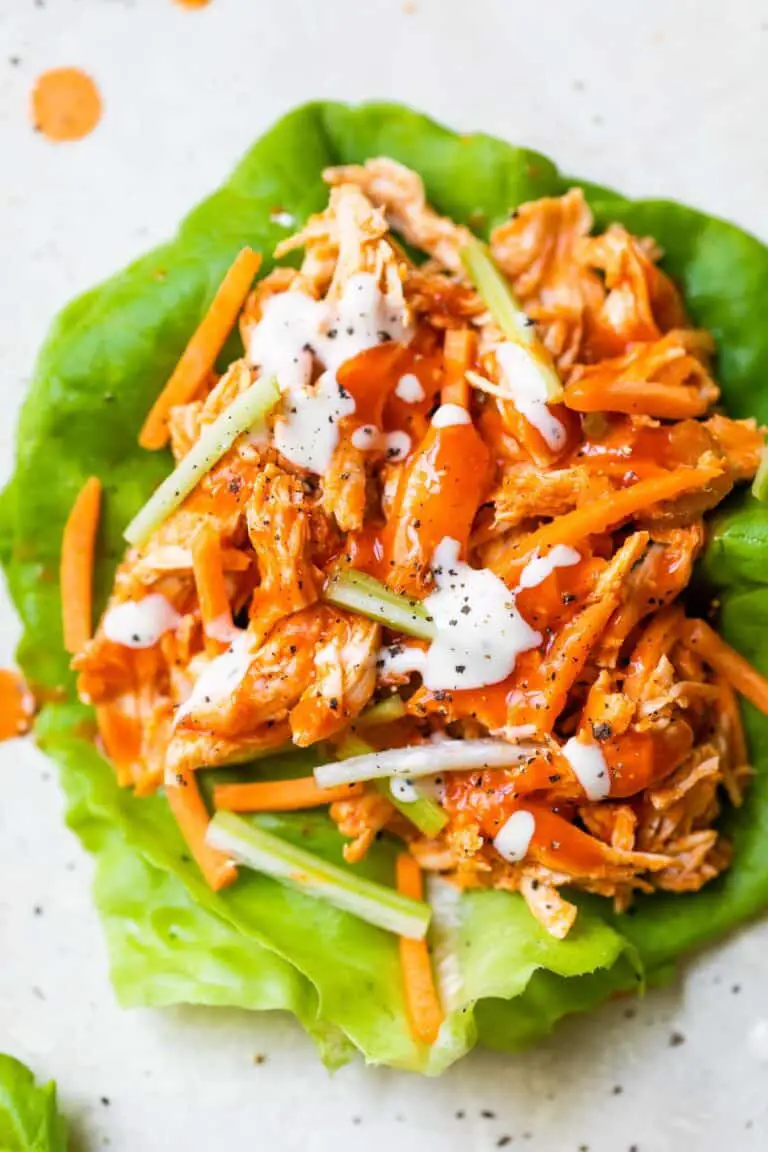 Buffalo Chicken Lettuce Boats Recipe