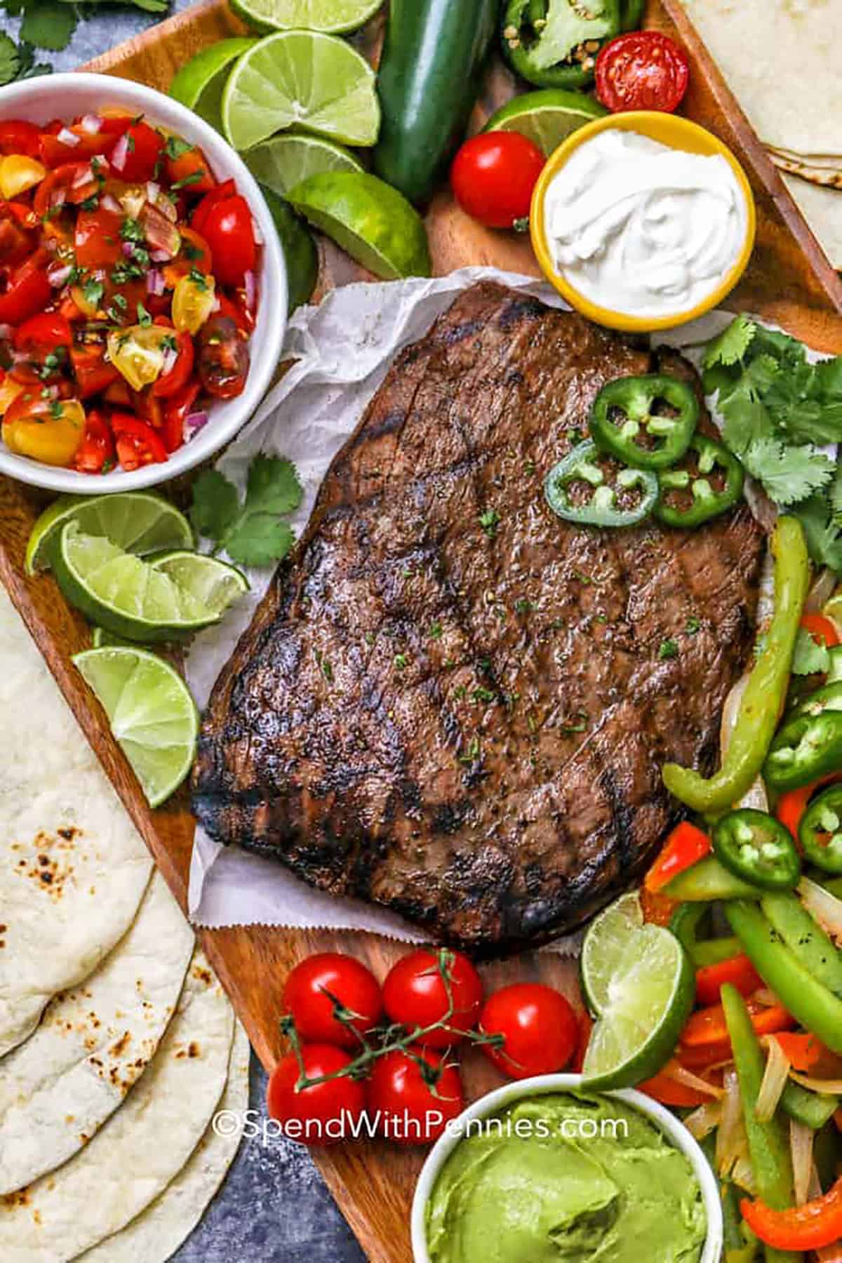 Zesty Beef Fajitas Recipe - Recipe Image