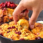 Savory Cranberry Bread with Herbs and Cheddar Recipe
