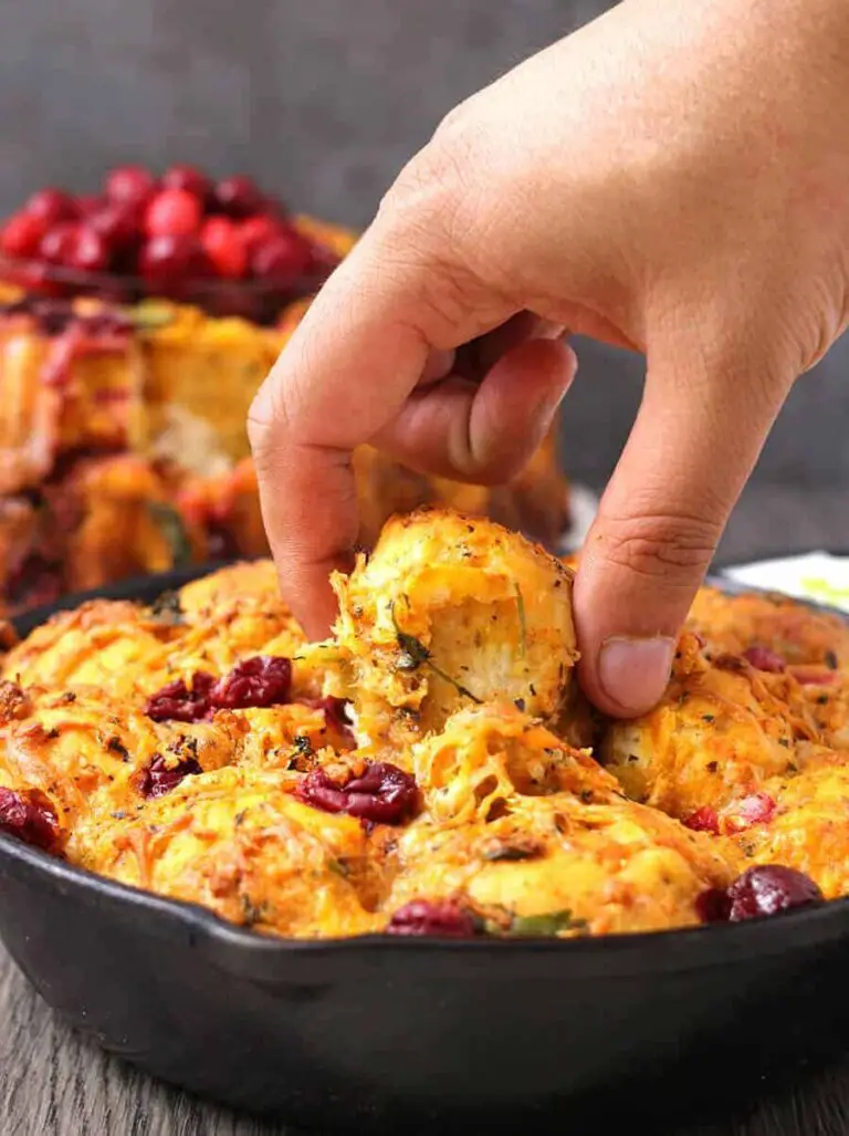 Savory Cranberry Bread with Herbs and Cheddar Recipe